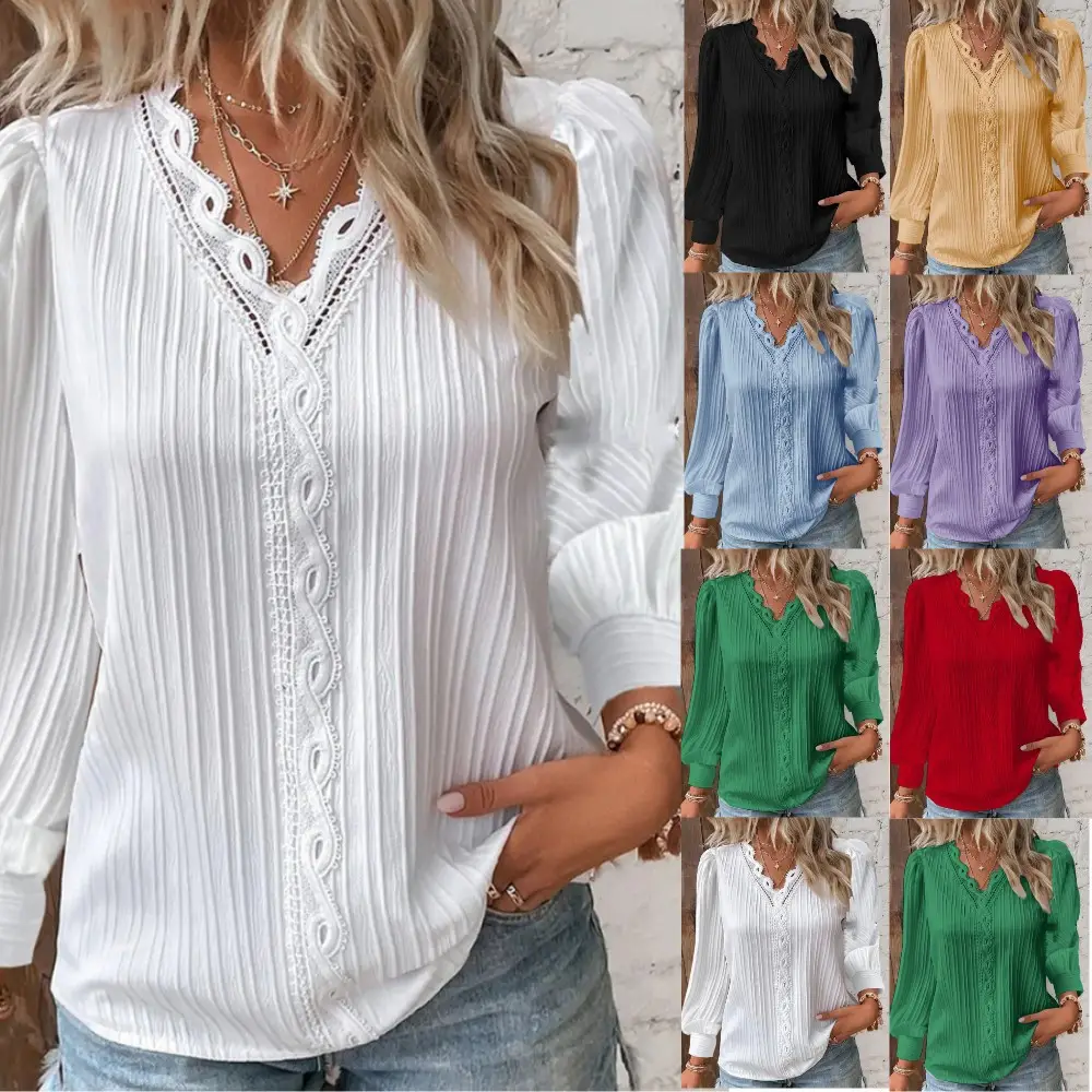 Black White Tropical Print Loose Jumpsuit Shorts Set — feature 39