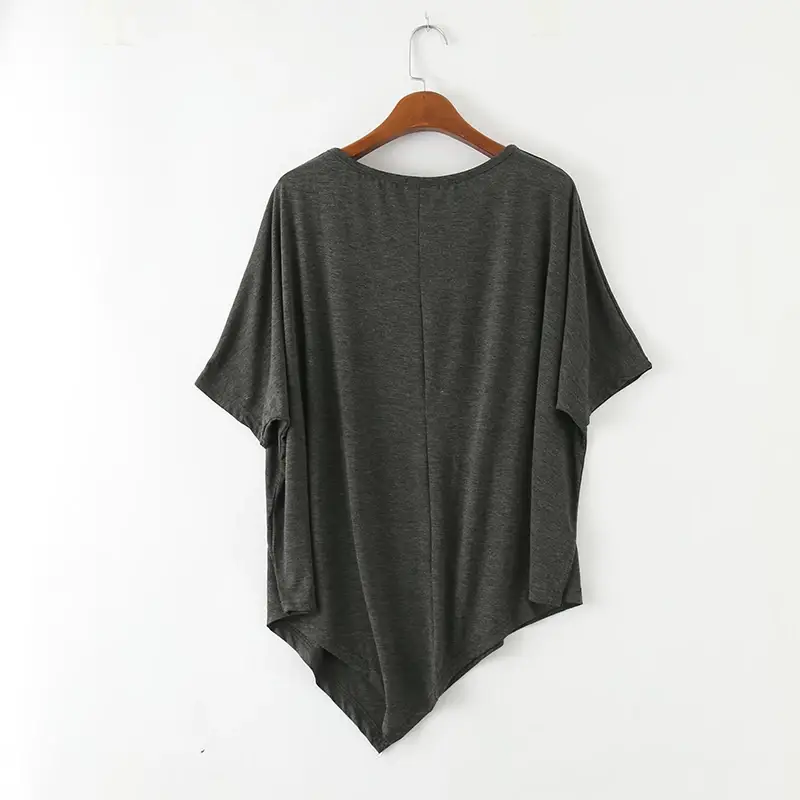 Women's Loose Fit Batwing Top T-Shirt Modal Summer — feature 15