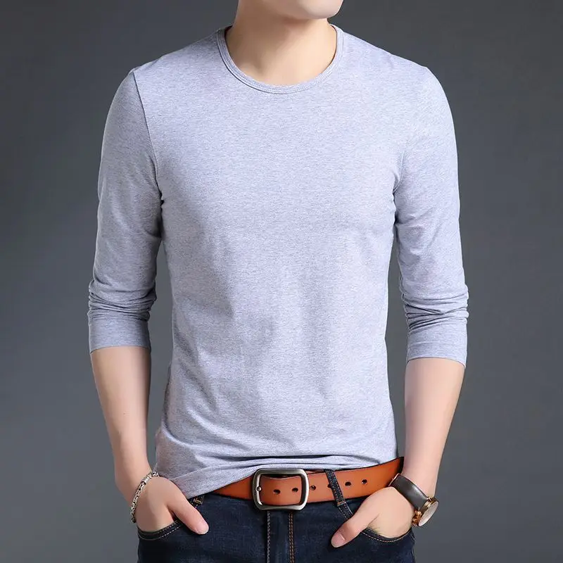 Maroon Slim Fit T-Shirt Round Neck Cotton - Image 8