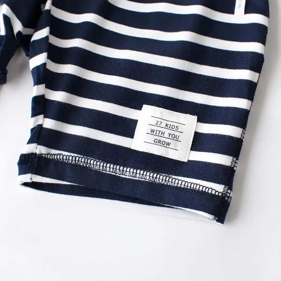 2024 Boys Striped Lycra Pants Medium Small - Image 3