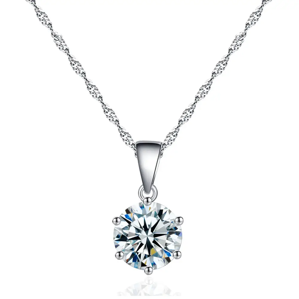 Cross Border Zircon Engagement Jewelry Set 8mm 6mm - Image 7