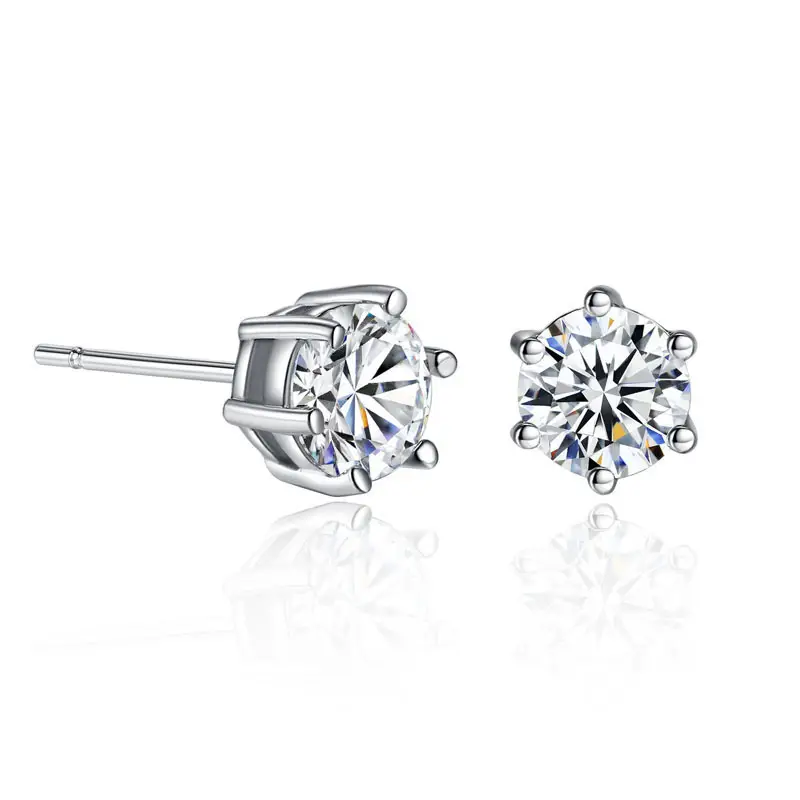 Cross Border Zircon Engagement Jewelry Set 8mm 6mm - Image 8