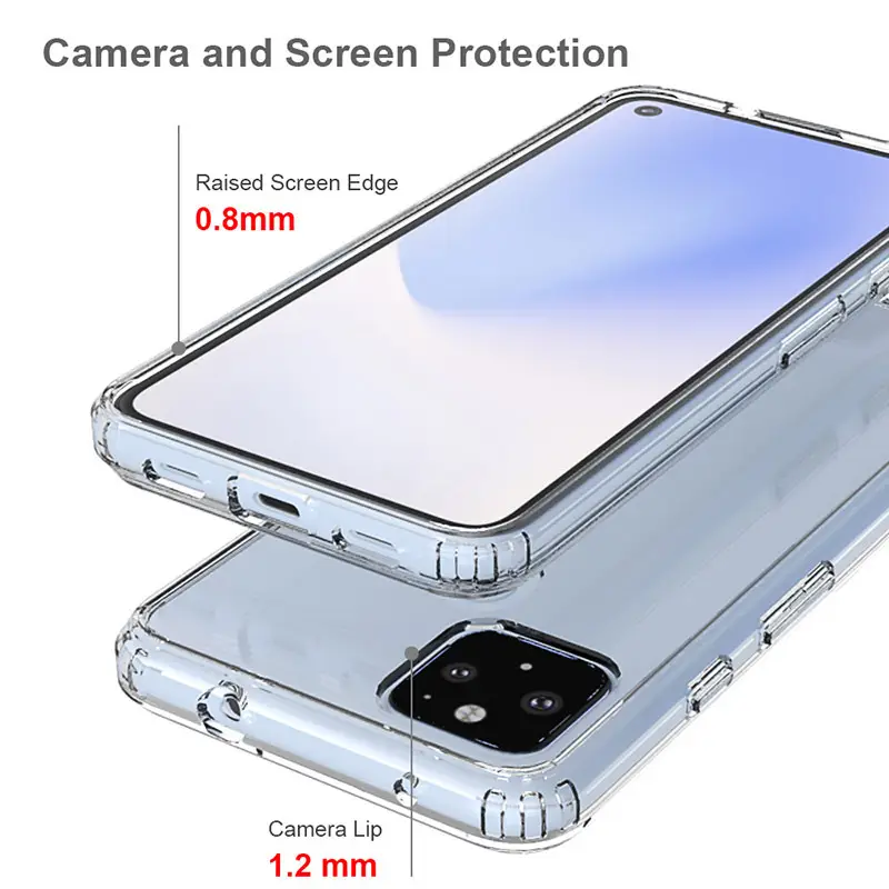 Google Pixel 8a Transparent 2-in-1 Phone Case
