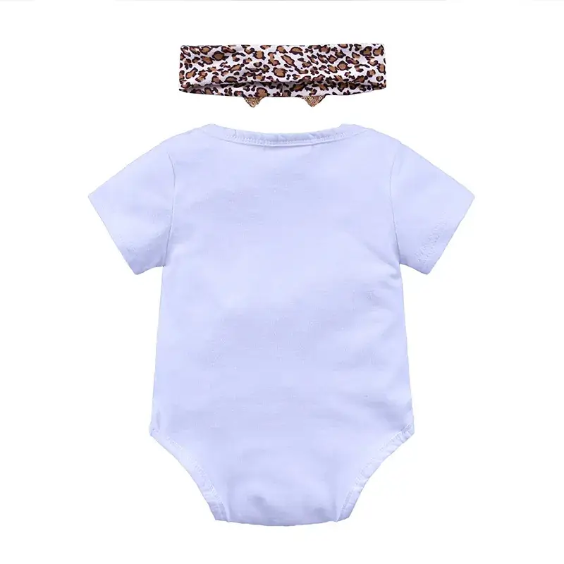 Black Baby Bow & Neckline Romper with Hair Band