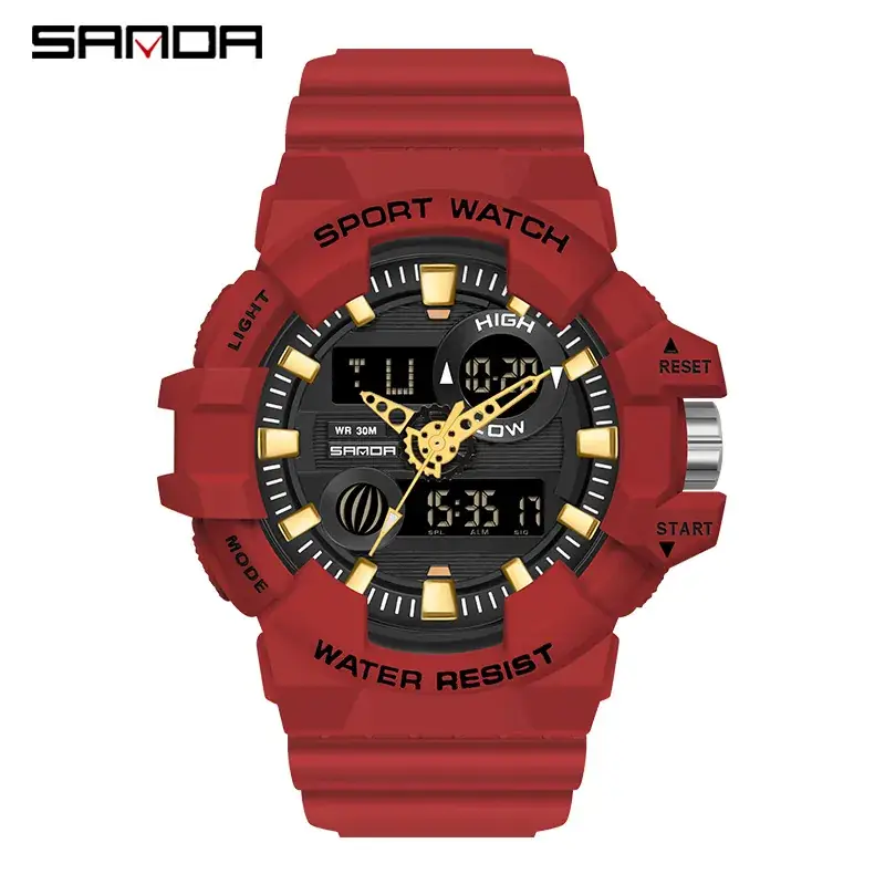 Sanda Multifunctional Luminous Waterproof Outdoor Watch - Image 29