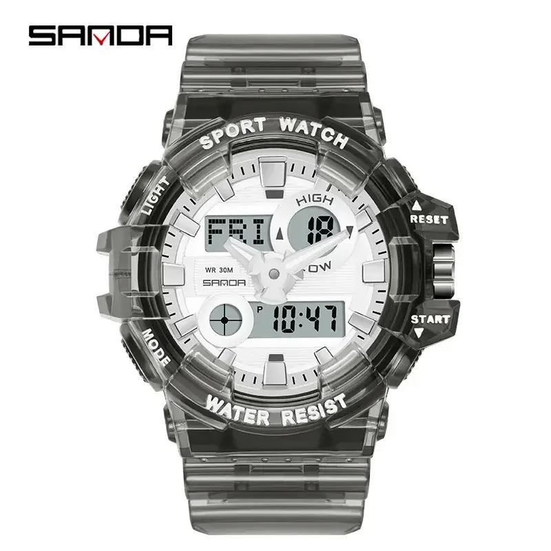 Sanda Multifunctional Luminous Waterproof Outdoor Watch - Image 11