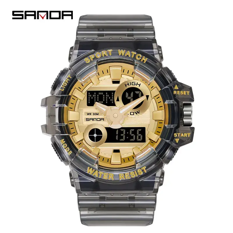 Sanda Multifunctional Luminous Waterproof Outdoor Watch - Image 13