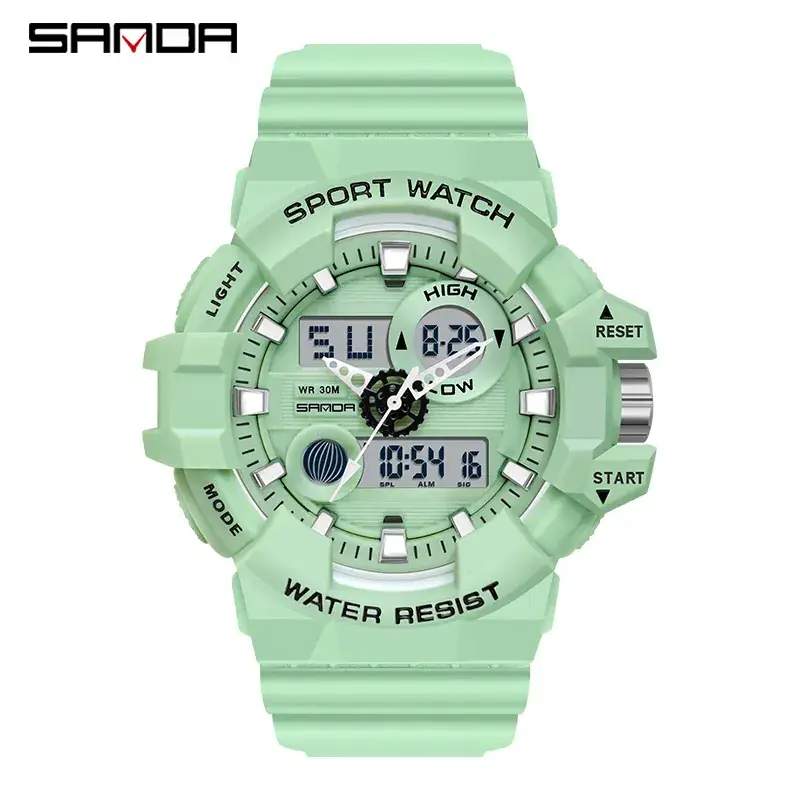 Sanda Multifunctional Luminous Waterproof Outdoor Watch - Image 14