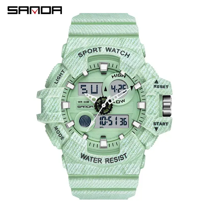 Sanda Multifunctional Luminous Waterproof Outdoor Watch - Image 20