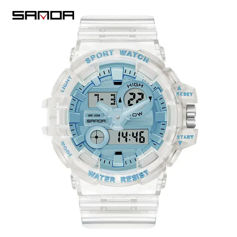 Sanda Multifunctional Luminous Waterproof Outdoor Watch - Image 8