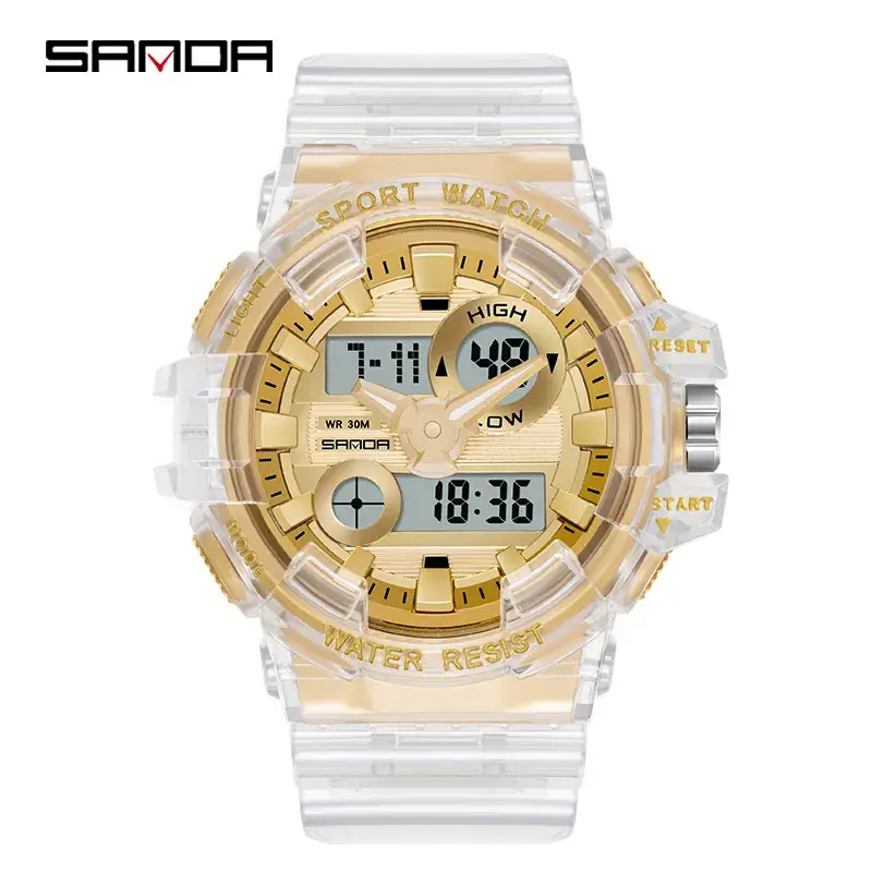 Sanda Multifunctional Luminous Waterproof Outdoor Watch - Image 9