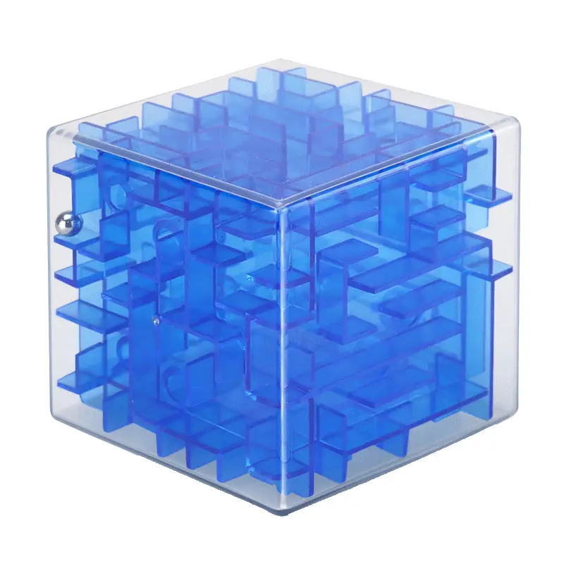 3D Rubik's Maze Toy for Kids Blue 6cm - Image 16
