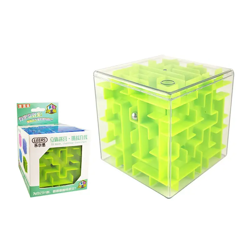 3D Rubik's Maze Toy for Kids Blue 6cm - Image 7