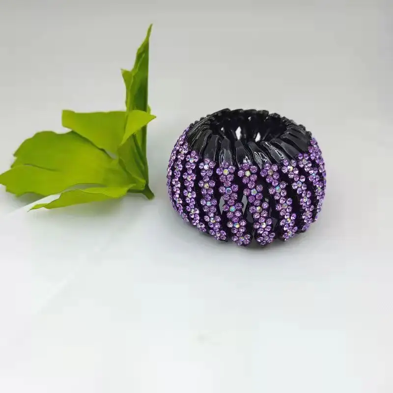 New Bird's Nest Rhinestone Hair Clip for Women - Image 16