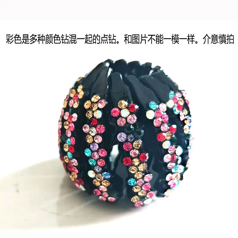 New Bird's Nest Rhinestone Hair Clip for Women - Image 22