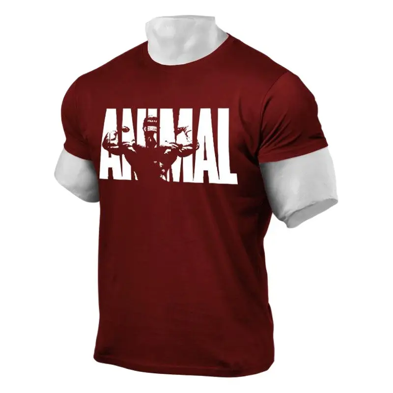 Men's ANIMAL Graphic T-Shirt Navy Short Sleeve