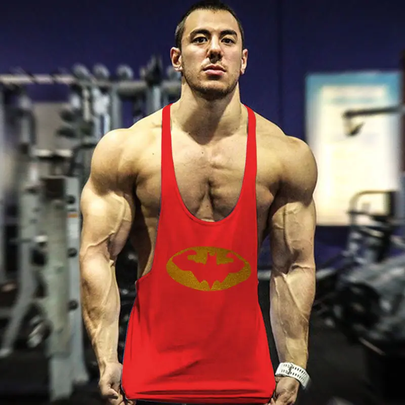 Cross-border Marvel Men's Batman Bodybuilding Camisole - Image 2