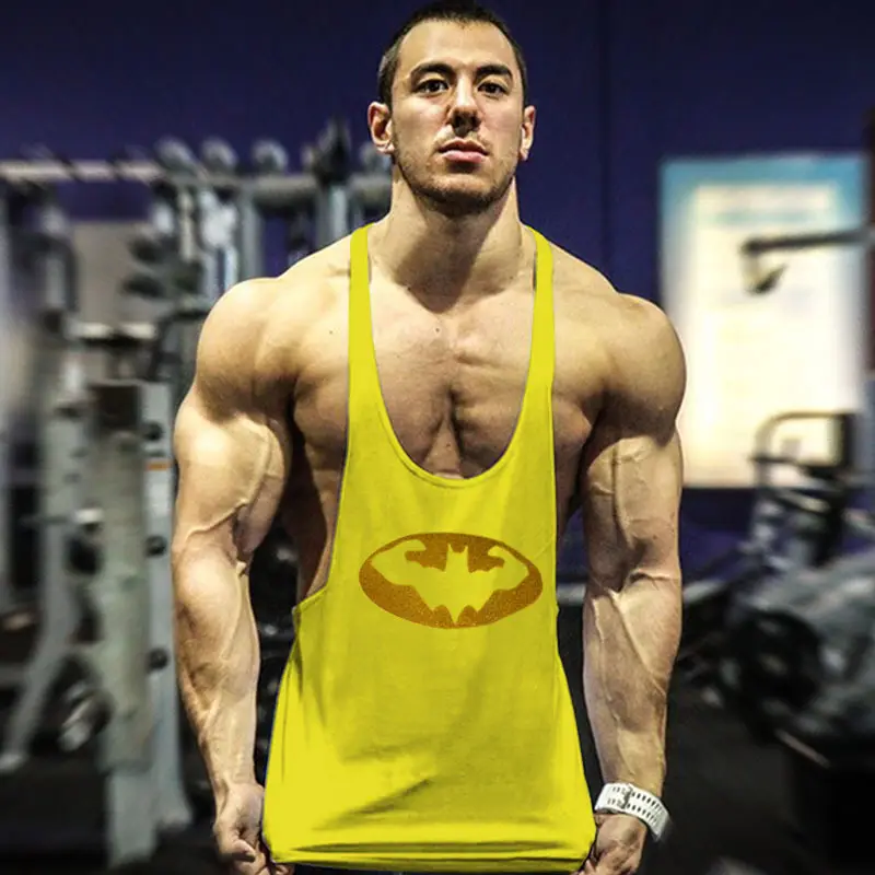 Cross-border Marvel Men's Batman Bodybuilding Camisole - Image 3