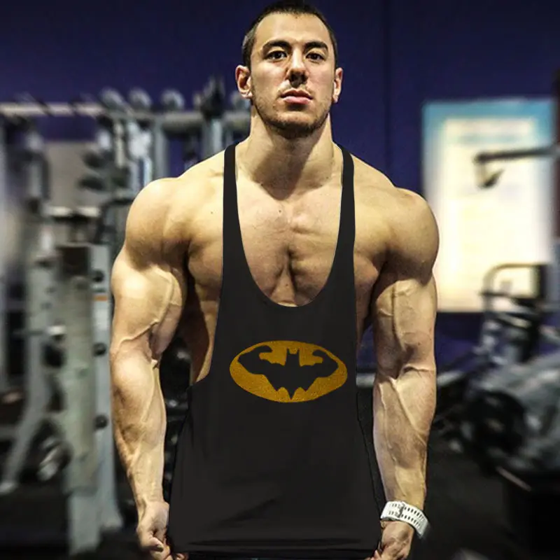 Cross-border Marvel Men's Batman Bodybuilding Camisole - Image 4