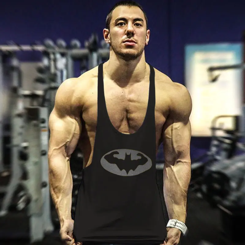 Cross-border Marvel Men's Batman Bodybuilding Camisole - Image 7