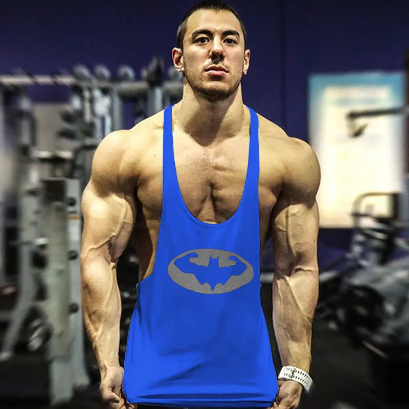 Cross-border Marvel Men's Batman Bodybuilding Camisole - Image 8
