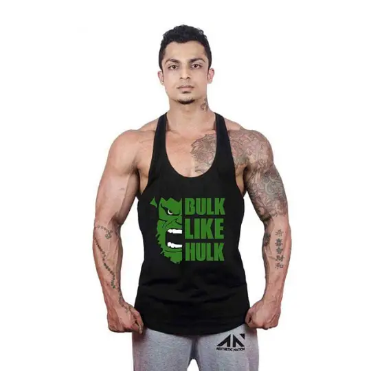 Blue Marvel Men's Bodybuilding Sports Camisole — feature 4