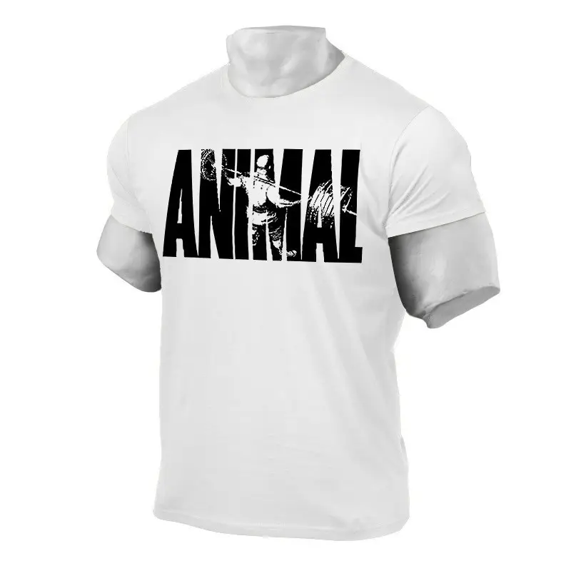 Men's Crossbody T-Shirt ANIMAL 2018 Grey - Image 22