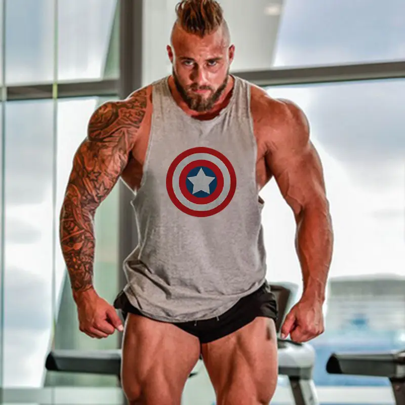 Blue Sports Vest for Men Muscle Fit Vest — feature 3