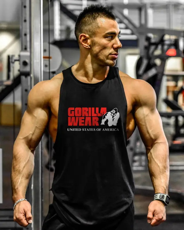 Gorilla Wear Men's Yellow Sports Vest - Image 8