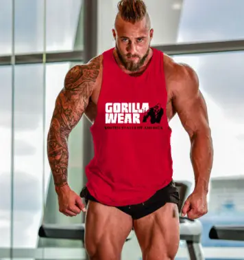 Gorilla Wear Men's Yellow Sports Vest — feature 5