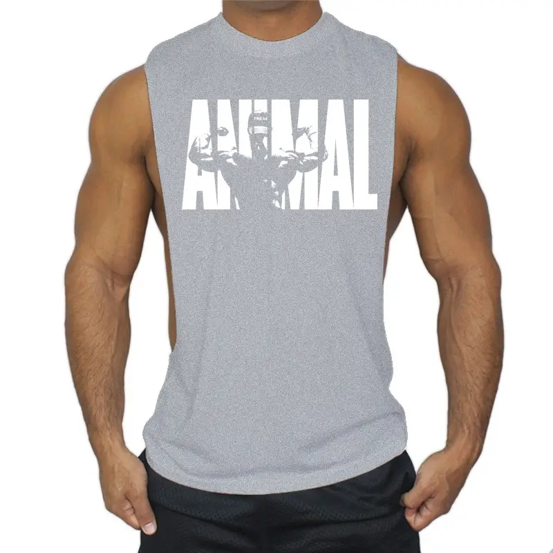 Men's White Batman Graphic Sleeveless T-Shirt