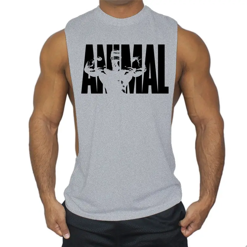 Men's White Batman Graphic Sleeveless T-Shirt