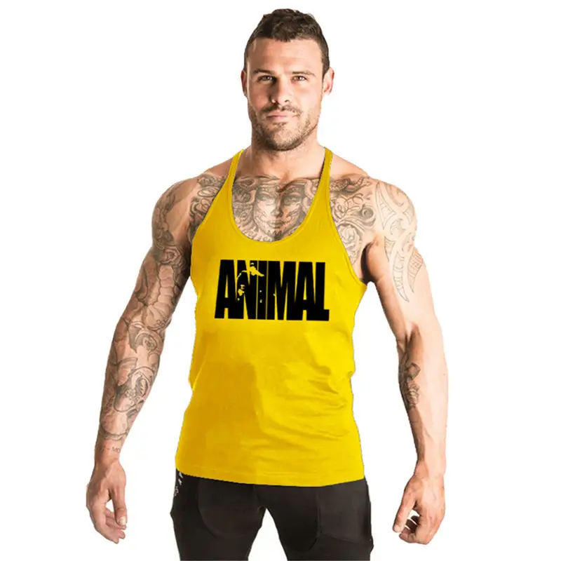 Men's Blue ANIMAL Bodybuilding Vest
