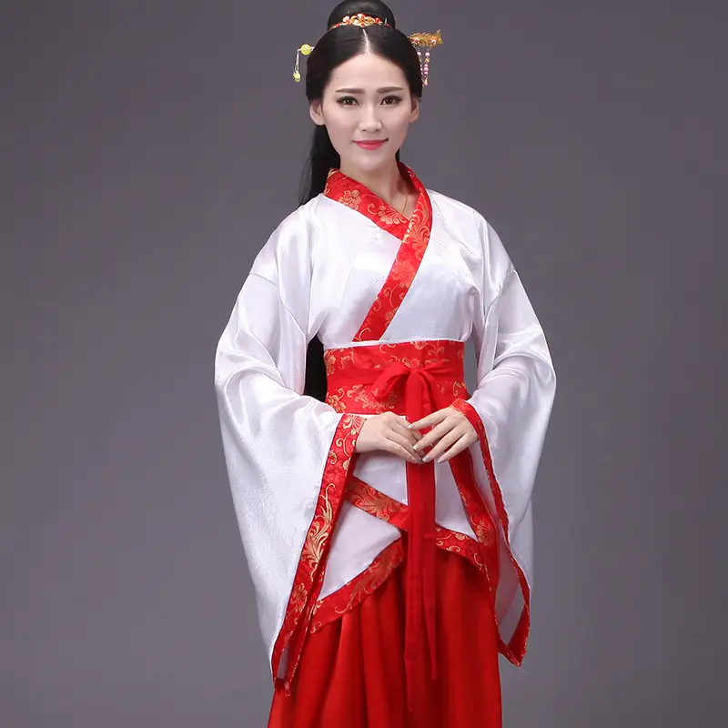 Han Costume Red Black Qu'e Fairy Dance Costume - Image 2