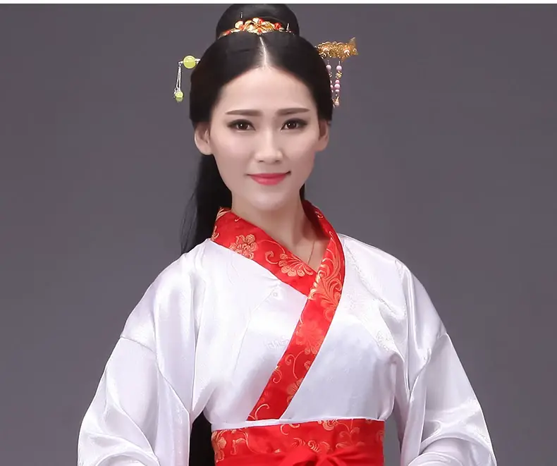 Han Costume Red Black Qu'e Fairy Dance Costume — feature 17