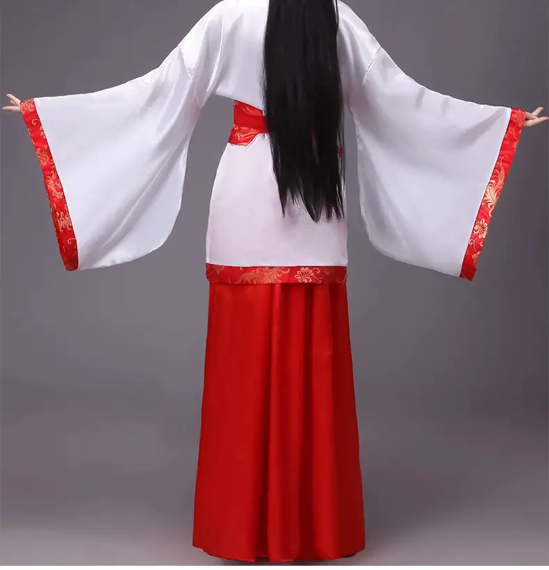 Han Costume Red Black Qu'e Fairy Dance Costume — feature 19