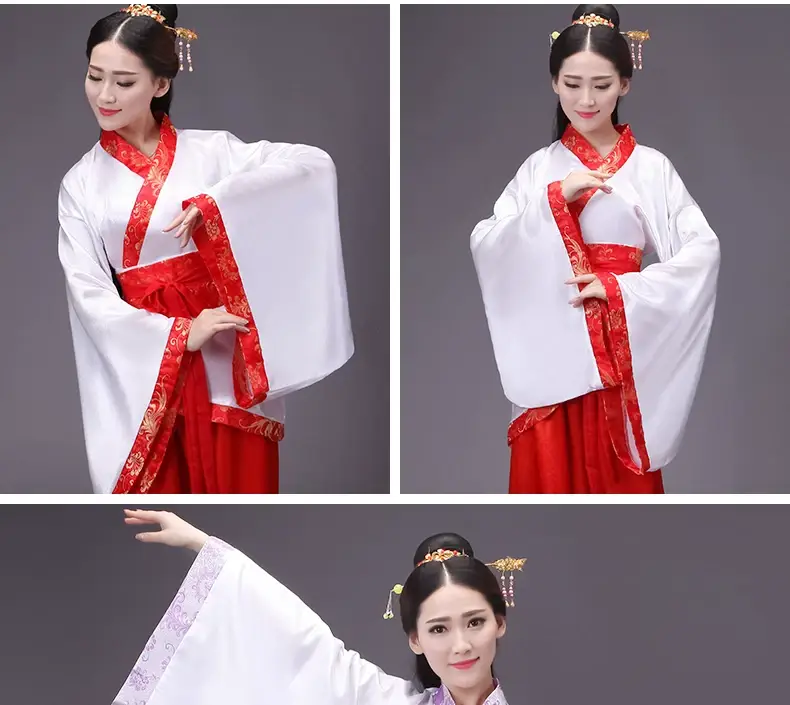 Han Costume Red Black Qu'e Fairy Dance Costume — feature 20