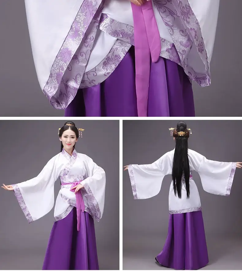 Han Costume Red Black Qu'e Fairy Dance Costume — feature 23