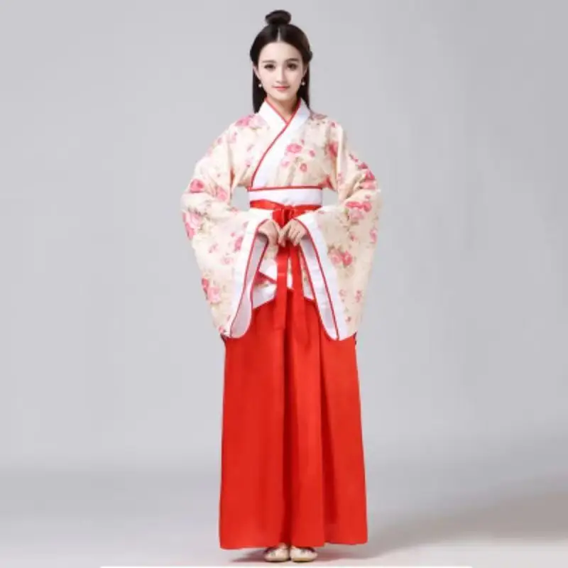 Han Costume Red Black Qu'e Fairy Dance Costume - Image 13