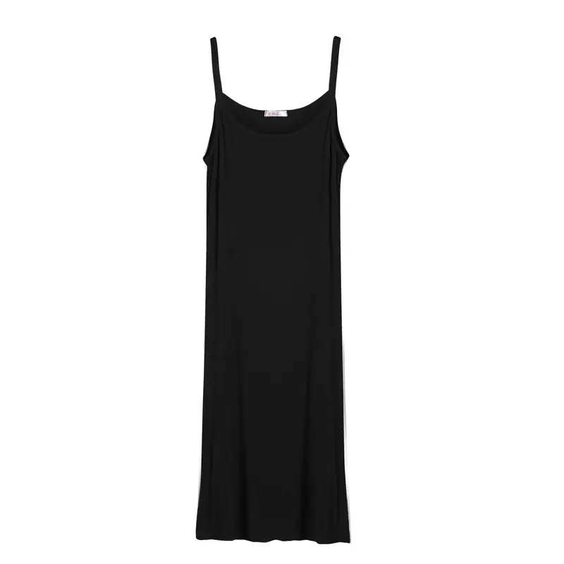 Women Extra Long Inner Skirt Modal Grey Large - Image 17