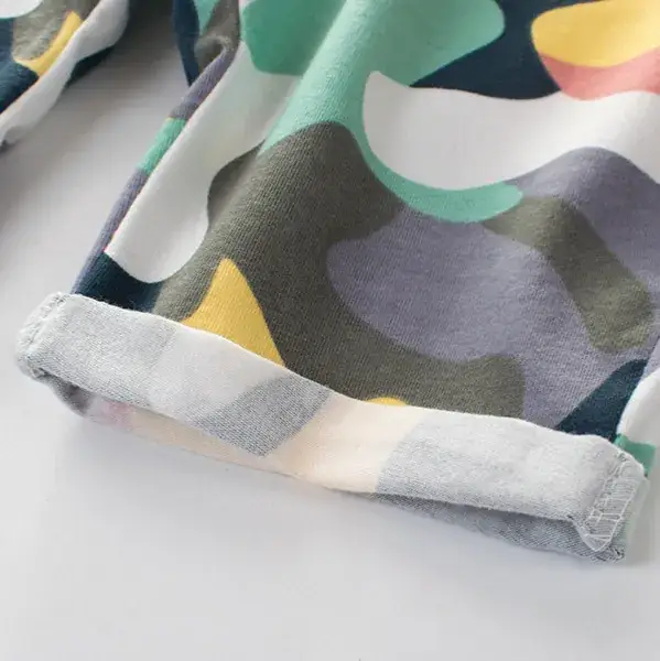 2024 Camo Boys Shorts Pure Cotton Lycra Dropshipping - Image 3