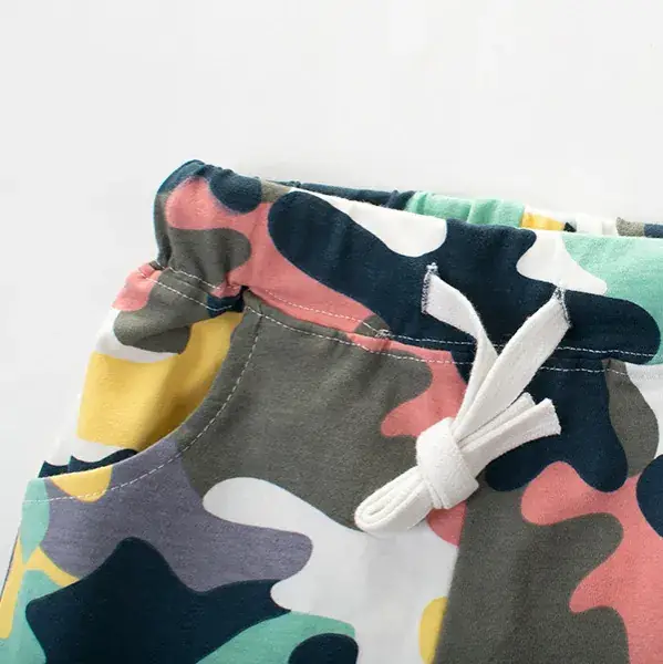 2024 Camo Boys Shorts Pure Cotton Lycra Dropshipping - Image 4