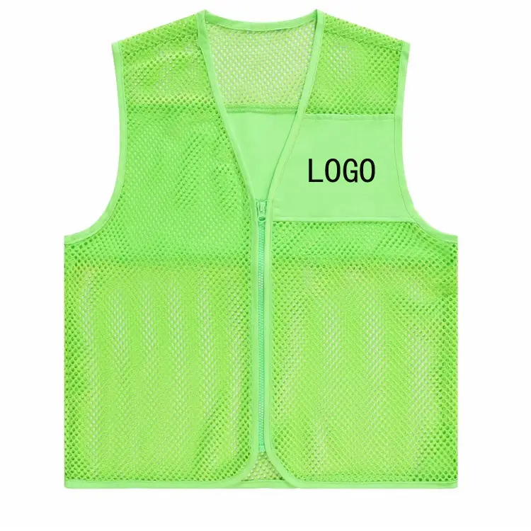 Custom Mesh Advertising Vest with Logo Printing - Image 13