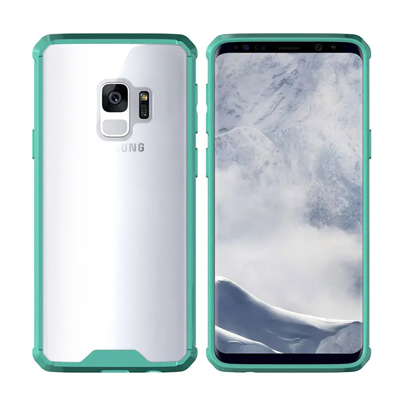 Samsung S25 S9 Plus Transparent Armor 2-in-1 Mobile Case