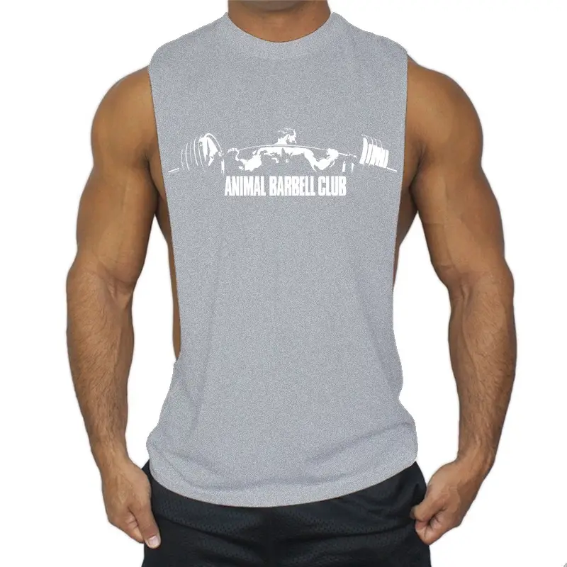Animal Barbarel Club Sleeveless Fitness Vest Black - Image 3