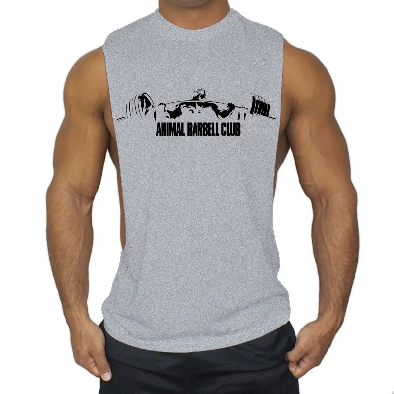 Animal Barbarel Club Sleeveless Fitness Vest Black - Image 4