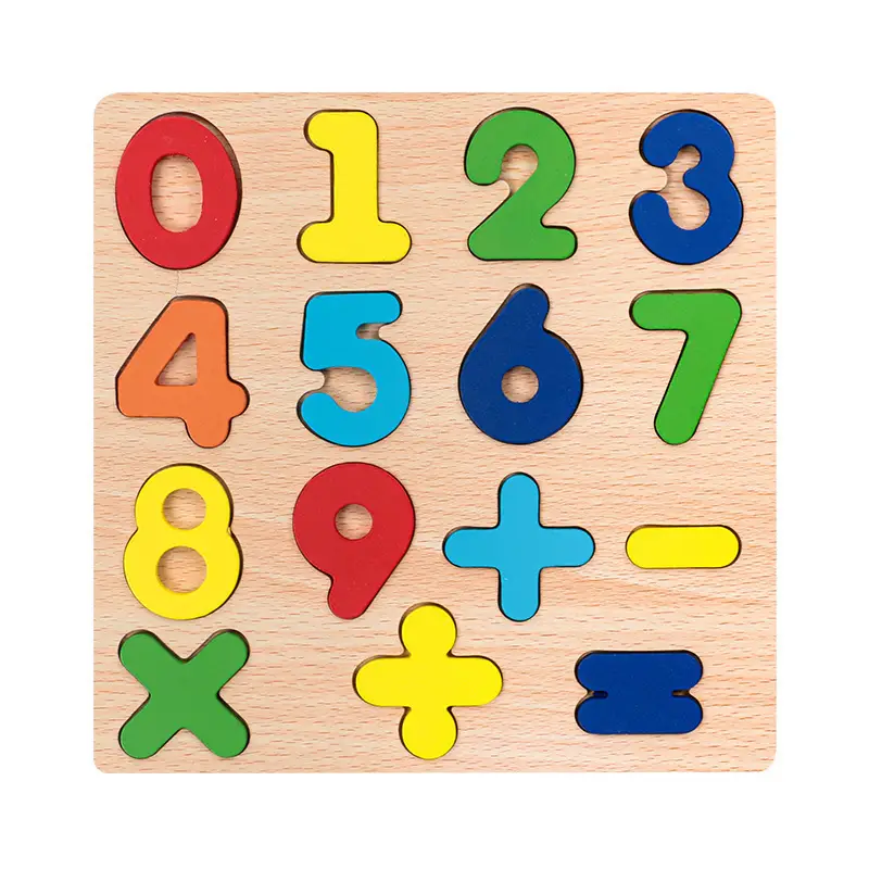 3D Wooden Jigsaw Puzzle Number & Letter for Kids - Image 4