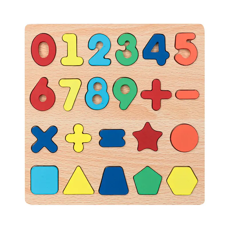 3D Wooden Jigsaw Puzzle Number & Letter for Kids - Image 5