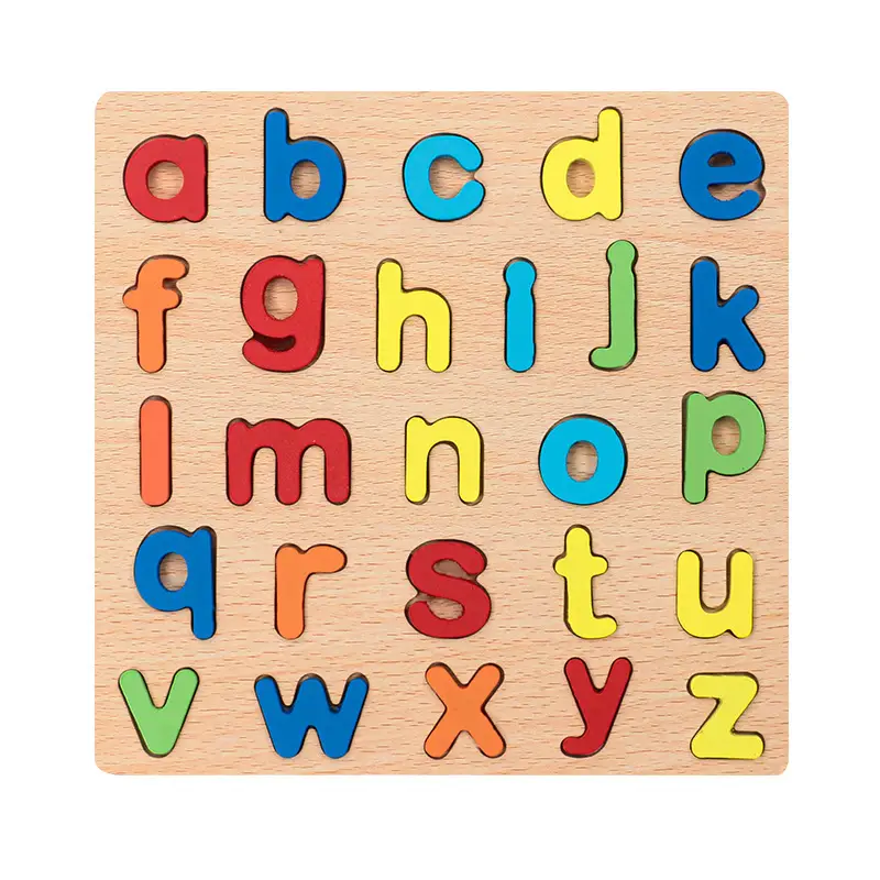 3D Wooden Jigsaw Puzzle Number & Letter for Kids - Image 6