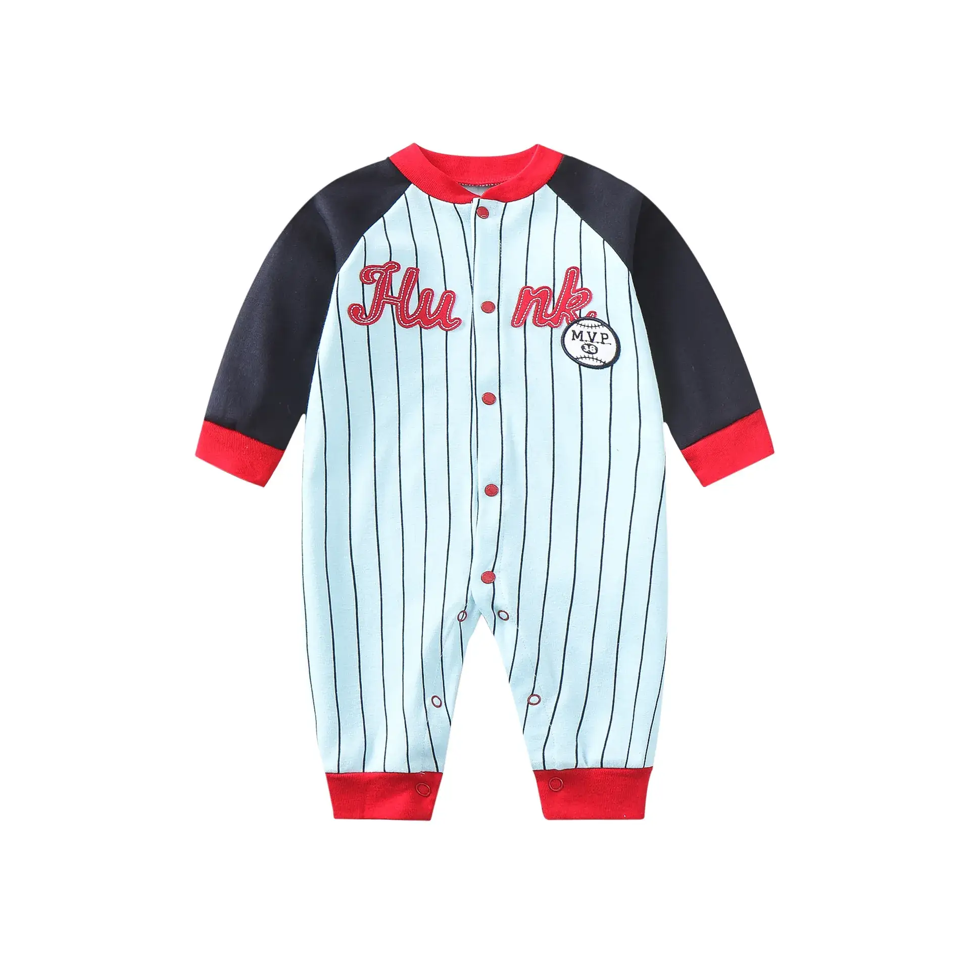 Newborn Baseball Pajamas for Boys Girls - Image 10